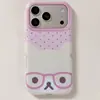 Estilo Coreano Caricatura Puntos Rilakkuma Adecuado para Teléfono Apple 17 Pro Max iPhone 16 Pro Lindo 15P Anti-Caída
