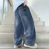 Calças Jeans Largas para Meninos 2026 Nova Coleção Primavera e Outono Calças Retas para Crianças Plus Size, Calças Infantis, Calças Longas Juvenis Tendência