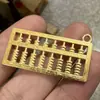 Mini Ábaco Simulado Liga Pequeno Ornamento 1,0 cm Pequenos Ornamentos Pequeno Ábaco Transmissão Ao Vivo Gadget Popular Ábaco