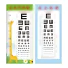 Gráfico de Ojos Personalizado Transfronterizo Impresión Logarítmica Estándar Fabricante Tienda de Gafas para Pruebas de Visión Gráfico de Ojos para el Hogar Venta al por Mayor