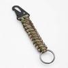 Cuerda de paraguas de siete hilos hebilla de montañismo colgante tejido llavero de boca de águila cuerda de paraguas de siete hilos tejido joyería de cuerda de paraguas llavero