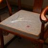 Cojín para silla de caoba estilo chino cojín de pedos cojín para silla redonda estilo nuevo chino cojín para silla de mesa de té cojín engrosado cojín para silla de sombrero de oficial cojín para silla redonda