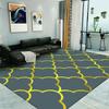 Fábrica de alfombras impresas al por mayor, transferencia térmica, terciopelo de cristal, alfombra nórdica sencilla para sala de estar, estudio, mesita de noche y dormitorio