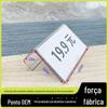 Placa de preço de shopping para animais de estimação personalizada e altamente transparente para pendurar, placa de propaganda de produto, placa de preço de madeira transparente para pendurar