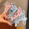 Estilo Coreano Princesa de Hielo y Nieve Corona Rosa Diadema Brillante Sencillo con Diamantes para Niños Niñas Año Nuevo Accesorios Azules Dinastía Han