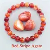 Pulsera Popular Transfronteriza Temu Xiyin Tk con Cuentas Hecha de Aventurina Verde Ojo de Tigre Pulsera Elástica Hecha a Mano