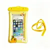 Bolsa Impermeável de Verão para Celular com Selo de Tela Sensível ao Toque Transparente Parque Aquático com Cordão Bolsa de Ar Estojo Impermeável Anti-Queda Atacado