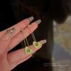 2025 Nuevos Pendientes de Moda Primavera y Verano Nuevos Pendientes Pequeños y Frescos para Mujer Diseño Simple de Nicho Pendientes de Corazón Pendientes Retro