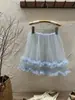 Suéter KT para Niños 2026 Otoño/Invierno Top de Punto Coreano para Niñas con Volante para Combinar con Jeans, Ropa Infantil de Moda