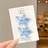 Pinzas para el pelo de estrella de colores dulces para niños, Pinzas de pato para el flequillo lateral de las niñas, Accesorios para el pelo