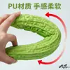Adereços de vegetais de simulação modelo de vegetal de simulação folhas de alface falsas brócolis repolho adereços de supermercado frutas e vegetais crianças