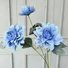Arranjo de Flores Artificiais Azuis de Luxo para Casamento Arranjo Floral DIY Arranjo de Flores para Janela de Shopping Center ao Ar Livre Paisagismo com Flores Artificiais