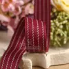 Fita Coreana Laço diy Acessórios de Cabelo Roupas Chapéu Alto Caixa de Presente Pacote de Flores Acessórios Faixa Listrada Ponto Pulante Dupla Cor