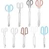 Pinzas para Barbacoa de Acero Inoxidable 430 en Stock Pinzas para Pan para Barbacoa Pinzas para Parrilla Pinzas para Buffet Pinzas para Comida para Bistec Pinzas Antiescaldado