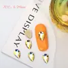 Chica Celebrante Cibernética Color Fondo Plano Diamante Caído Accesorios para Uñas Super Flash Vidrio Multicorte Diamante Cristalino Accesorios para Arte de Uñas
