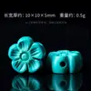 Turquesa Magnetita Cuentas Sueltas Patrón Vintage Corazón de Melocotón Semilla de Maracuyá Tallado Pulsera Cuentas Espaciadoras Accesorios DIY
