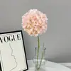 Flores Artificiales Nuevas para Boda Transfronterizas, Paletas de Dulce, Hortensias, Flores Secas, Arreglo de Piso para Salón de Bodas, Decoración de Pared de Fondo, Materiales Florales, Flores Falsas