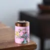 Frasco Portátil de Viaje Sellado de Esmalte Frasco Pequeño Portátil para el Hogar de Cerámica Caja de Empaque para Té al por Mayor Caja de Regalo