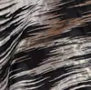 Tela Jacquard Rayada Dorada y Plateada Teñida en Hilo en Stock para Ropa, Hanfu, Cojines, Sofá, Chalecos y Trajes