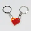 Lindo y Fresco Llavero de Amor con Puzzle de Lego Se Puede Ensamblar y Dividir Bloques de Construcción Accesorios de Llavero para Pareja Venta al Por Mayor