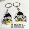 Nuevo Llavero Colgante Inspirador de Celebridad de Dibujos Animados Regalo para Estudiantes Colgante para Mochila Colgante Acrílico