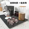 Tapete de Silicone para Máquina de Café Bancada de Bar Cozinha Banheiro Mesa Doméstica Isolamento Térmico Proteção Antiderrapante À Prova de Choque Multifuncional Tapete de Secagem