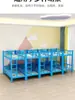 Cama alta para jardim de infância, cama infantil para hora da soneca, cama de estudante para recreio, cama alta e baixa, cama de ferro, beliche, cama com estrutura de ferro