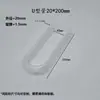 Tubo de Vidrio en Forma de U, Tubo Sifón Transparente, Tubo de Secado, Tubo de Vidrio Resistente a Altas Temperaturas, Instrumento de Enseñanza Química, Conector para Acuario
