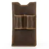 Funda protectora para teléfono móvil de piel de vaca adecuada para Iphone17Promax, Bolsa de almacenamiento multifuncional portátil para teléfono Apple para exteriores