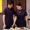 Ropa de Trabajo Nueva de Hotel Manga Larga para Mujer Hotel Restaurante Catering Tienda de Olla Caliente Ropa de Asistente Uniforme de Casa de Té China