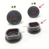 Adecuado para Clips de Cubierta de Agujero para Radar de Coche, Cubierta Decorativa de Plástico para Soporte de Sonda de Radar de Parachoques Delantero y Trasero, Tapones para Agujeros
