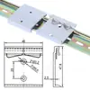 Clip de Riel Estándar Industrial Din35Mm Clip para Riel Guía de Aleación de Aluminio Base de Soporte Fijo de Montaje para Riel Guía C45