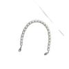 Nueva funda para teléfono móvil DIY, joyería con perlas, cadena de mano con perlas, cadena para bolso, moderna funda para teléfono móvil para mujer, cadena colgante de cristal resistente a caídas
