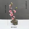Decoração de Apresentação de Pratos de Restaurante de Hotel com Flores e Plantas, Decoração de Bandeja de Sashimi e Frutos do Mar, Guarnição de Sushi Japonês, Enfeites Criativos