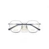 Atacado F6003 ultra-leve moda retro semi-titânio quadro de titânio puro almofada de nariz de titânio de duas cores chapeamento IP resistente à cor