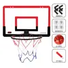 Canasta de Baloncesto Plegable para Niños, para Interiores, sin Taladro, Montaje en Pared, para 3-6 Años, Empaquetado, Venta al por Mayor