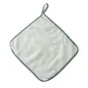 Toalla de Mano Colgante Pequeña de Terciopelo Coral Fresco Trapo de Cocina Absorbente que no suelta pelusa Paño para Platos Paño de Limpieza
