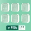 Almohadilla Anticolisión Transparente Tope de Puerta Manija de Puerta Pegatina de Pared para Puerta de Refrigerador Tope de Puerta Espesado Silencioso Succión de Puerta Buffer de Silicona Anticolisión