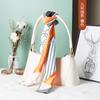 Bufanda larga pequeña de alta calidad de primavera para mujer, nueva bufanda con banda para el cabello lisa, bufanda de cinta simple y versátil, decoración