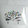 Nuevos Productos Transfronterizos: Pegatinas Faciales, Pegatinas para Uñas, Pegatinas para Cejas, Maquillaje de Festival de Música Electrónica Acrílico Decoración Facial de Bola Pegatinas de Diamante