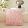 Fábrica de Origem Travesseiro Macio, Amigo da Pele, Que Não Solta Fiapos, Almofada Decorativa para Sofá de Sala de Estar com Textura de Pelo de Coelho Sintético