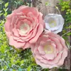 Decoración de Papel Tridimensional para Bodas y Fiestas, Flores de Papel, Decoración para Habitaciones Infantiles, Flores, Rosas en Forma de Corazón