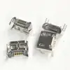 Assento Fêmea Sem Aba Boca Plana Micro USB 5P4 Pinos Quatro Pinos Placa de Encaixe Passo 7.2MM Assento de Fonte de Carregamento