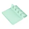 Soporte Transfronterizo de Silicona para Utensilios de Cocina, Base Drenante para Vajilla, Esterilla Antiescaldado para Cuchara, Espátula, Cuchillo y Tenedor, Estante de Almacenamiento Multifuncional para Cocina