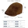 Nueva Gorra Artística Retro Transpirable de Estilo Británico Orientada Hacia Adelante para Mujer, Sombrero de Pintor Elegante Versátil para Otoño que Adelgaza el Rostro