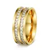 Moda Europea y Americana Versátiles Anillos Retro de Gama Alta Elegantes para Parejas, Anillos de Pareja de Acero Inoxidable Acero de Titanio, Anillos de Pareja