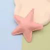Accesorios para Joyería DIY Patrón de Explosión Cuero PU Brillante Repujado Estrella Grande Estilo Miu Colgante para Bolso Teléfono Móvil