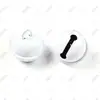 Llavero con campana pequeña de 22 mm de color, accesorio de metal color caramelo, campana de pintura para árbol de Navidad, decoración para mascotas