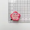 Etiquetas con Corazones Estrellas Letras Inglesas Hechas a Mano DIY Pegamento de Crema Pasadores para el Cabello Funda de Teléfono Charms para Zapatos Pegatinas para Botella de Agua