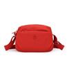 Bolsa Feminina 2025 Outono Nova Moda Casual Bolsa de Ombro Bolsa Transversal Urbana Simples Leve Tecido de Nylon Pequena Bolsa